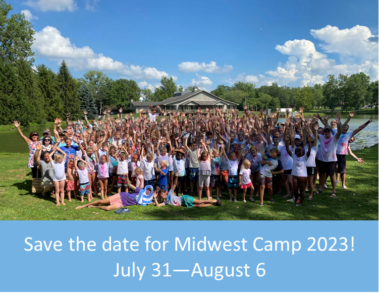 Church Camp 2023 Save the date 2